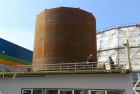 Баковое хозяйство здания подготовки добавочной воды ЧГРЭС
